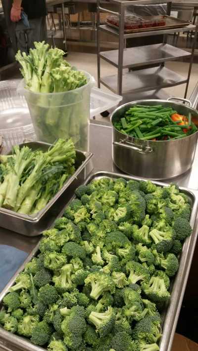 broccoli ready to be prepared