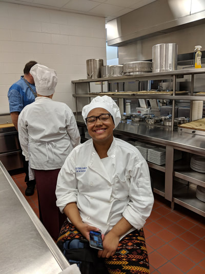 Female Culinary Arts student posing for picture