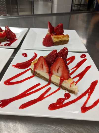 strawberry cheesecake
