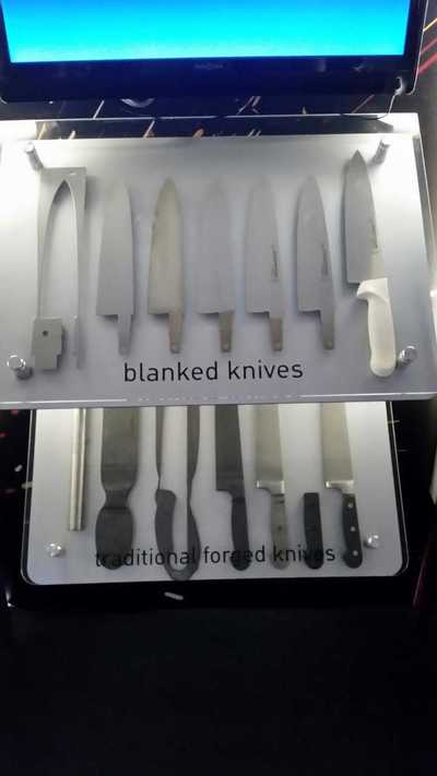 different knives
