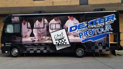 Dexter Knives traveling truck.